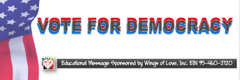 Save Our Democracy, Vote, America! #Election2020